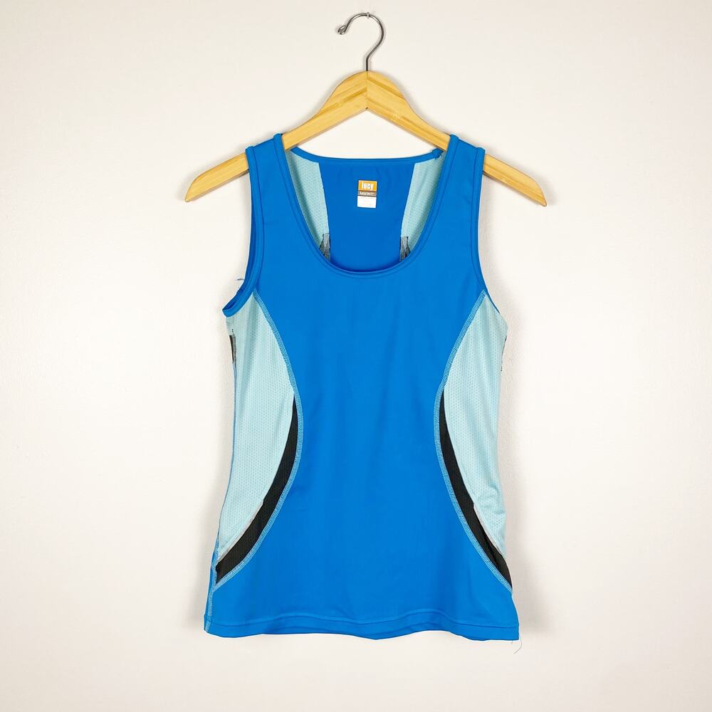 Lucy Activewear Mesh Color Block Running Tank Top… - image 1